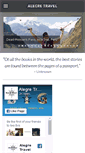 Mobile Screenshot of alegretravel.com